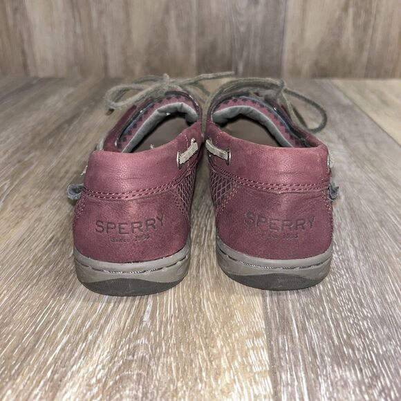 Sperry Womens US Size 8 Koifish Grape Red Top Sider Boat Shoes STS81356 Low Top - Picture 7 of 11